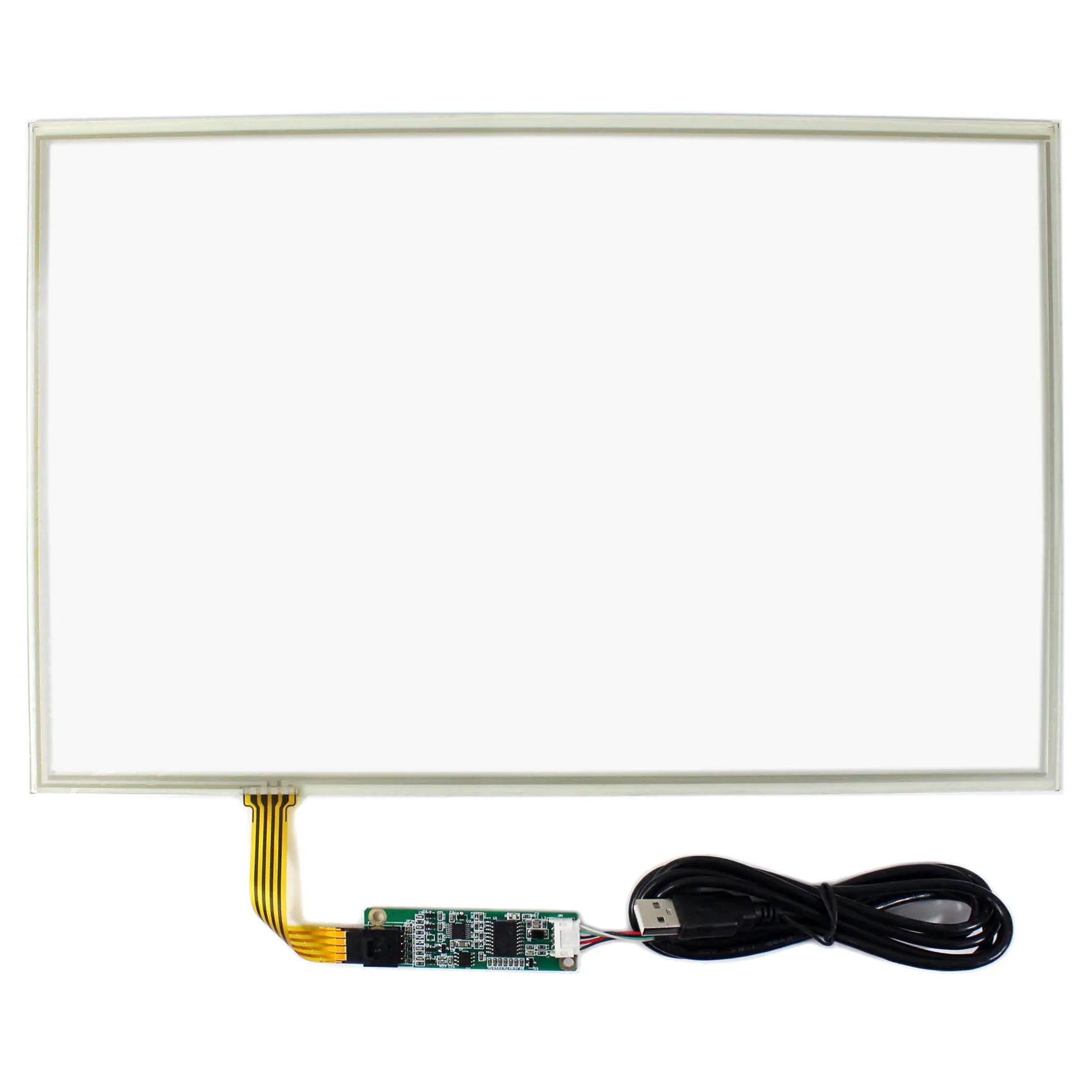 15.4 Resistive Touch Panel With Controller Card for 15.4 1280x800 LCD Screen 15 4inch 4 wire resistive touch panel for 15 4inch 1280x800 1400x800 lcd screen
