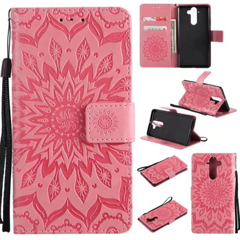 

MuTouNiao Pink Leather Flip Case Cover For Nokia Lumia 3 5 6 8 9 635 550 640 N640 N650 N950 N3310