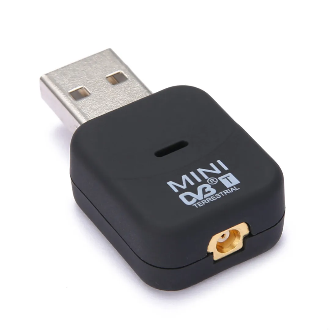 Mini Digital DVB-T USB 2.0 Mobile HDTV TV Tuner Stick Receiver+DVB-T Portable Antenna+Remote Control+Driver CD For HDTV DVD