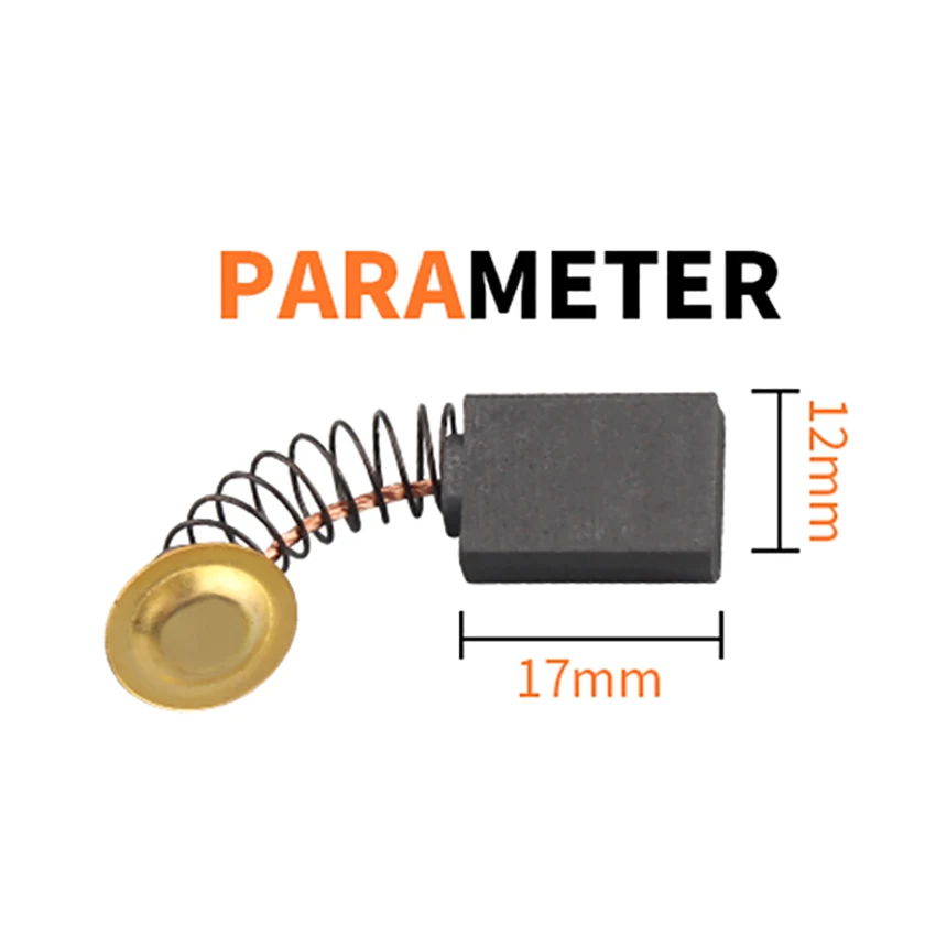 1 пара 405/5016 Электрическая цепная пила Угольная щетка 16 дюймов бензопила универсальная Угольная щетка 17*12 мм аксессуары для ручного инструмента