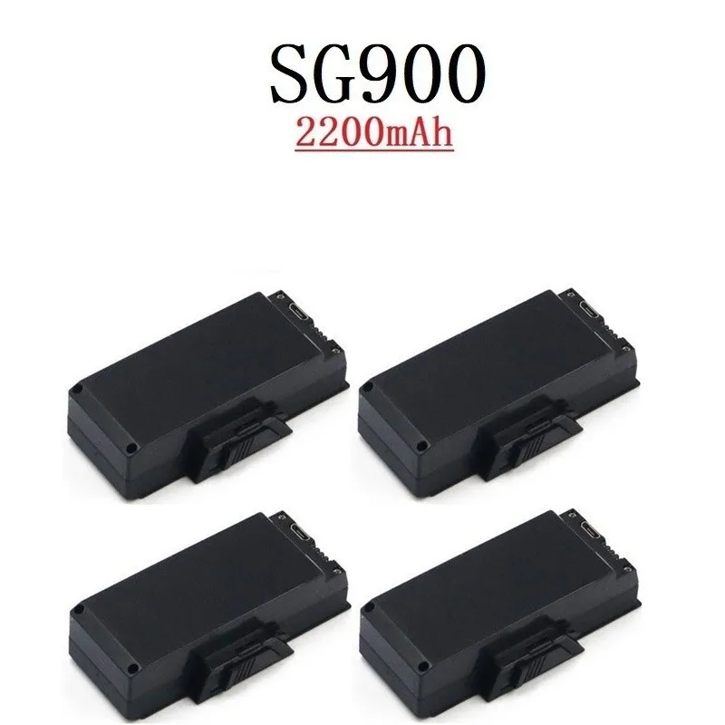 Обновленная батарея 2200mAh 3,7 V Lipo для SG900 F196 X196 X192 RC вертолет Квадрокоптер запасные части SG-900 батарея 3,7 v Дрон 5 шт - Цвет: Светло-серый