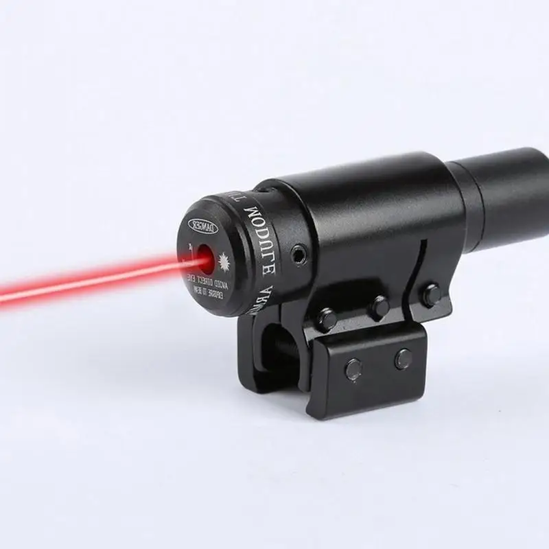 

Tactical Red Dot Laser Hunting Compact Adjustable Visible Scope Sight Mini Rail Military Gear Equipment