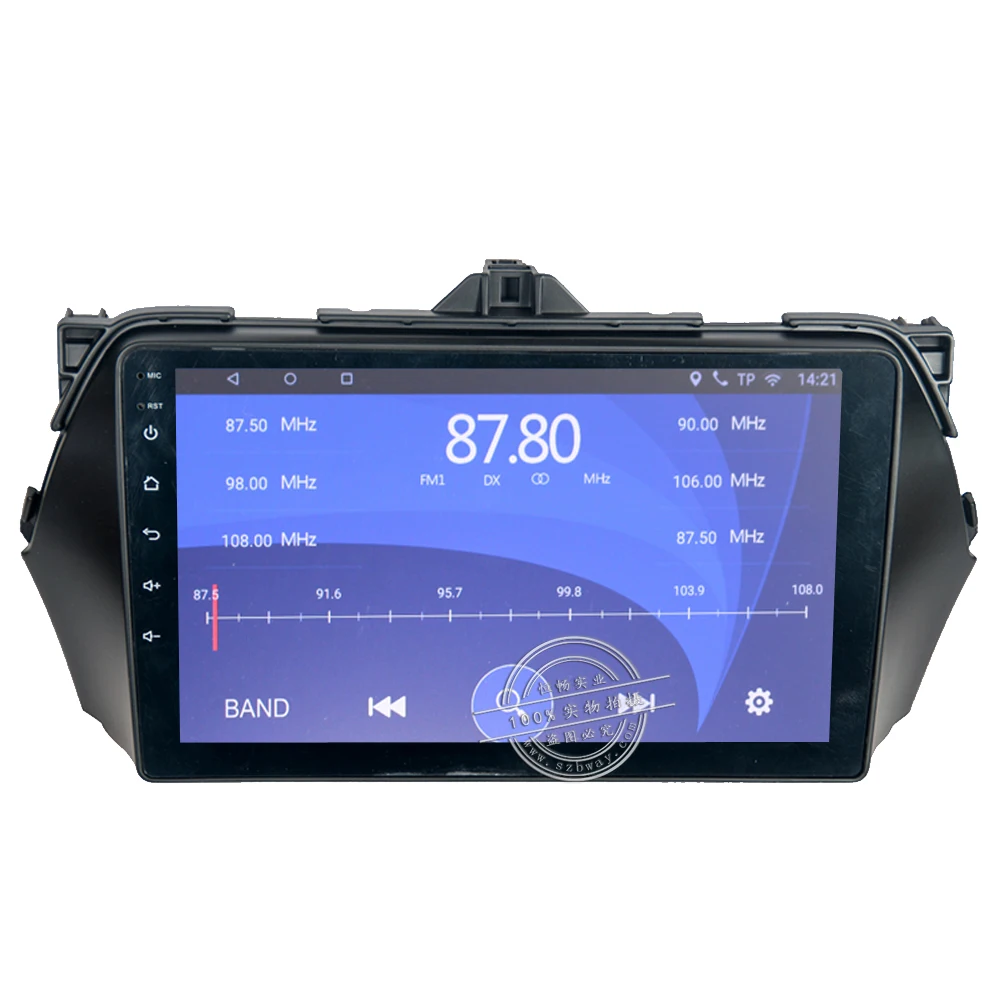 Top HACTIVOL 9" car radio for Suzuki CIAZ 2014  android 7.0 car dvd player with bluetooth,GPS Navi,SWC,wifi,Mirror link 2