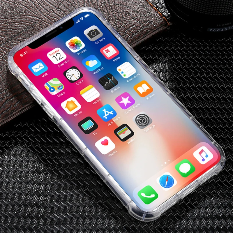 

Yufeila 2019 New TPU Mobile Phone Cases For iPhoneX XR XS 6 7 8 Plus Ultra Thin Soft Transparent Cellphone bag Protection Cases