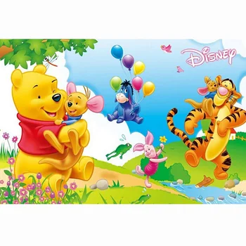 

5D DIY Diamond Painting Cartoon Bear Diamond Embroidery Cross Stitch and Tigger Needlework Home Decor