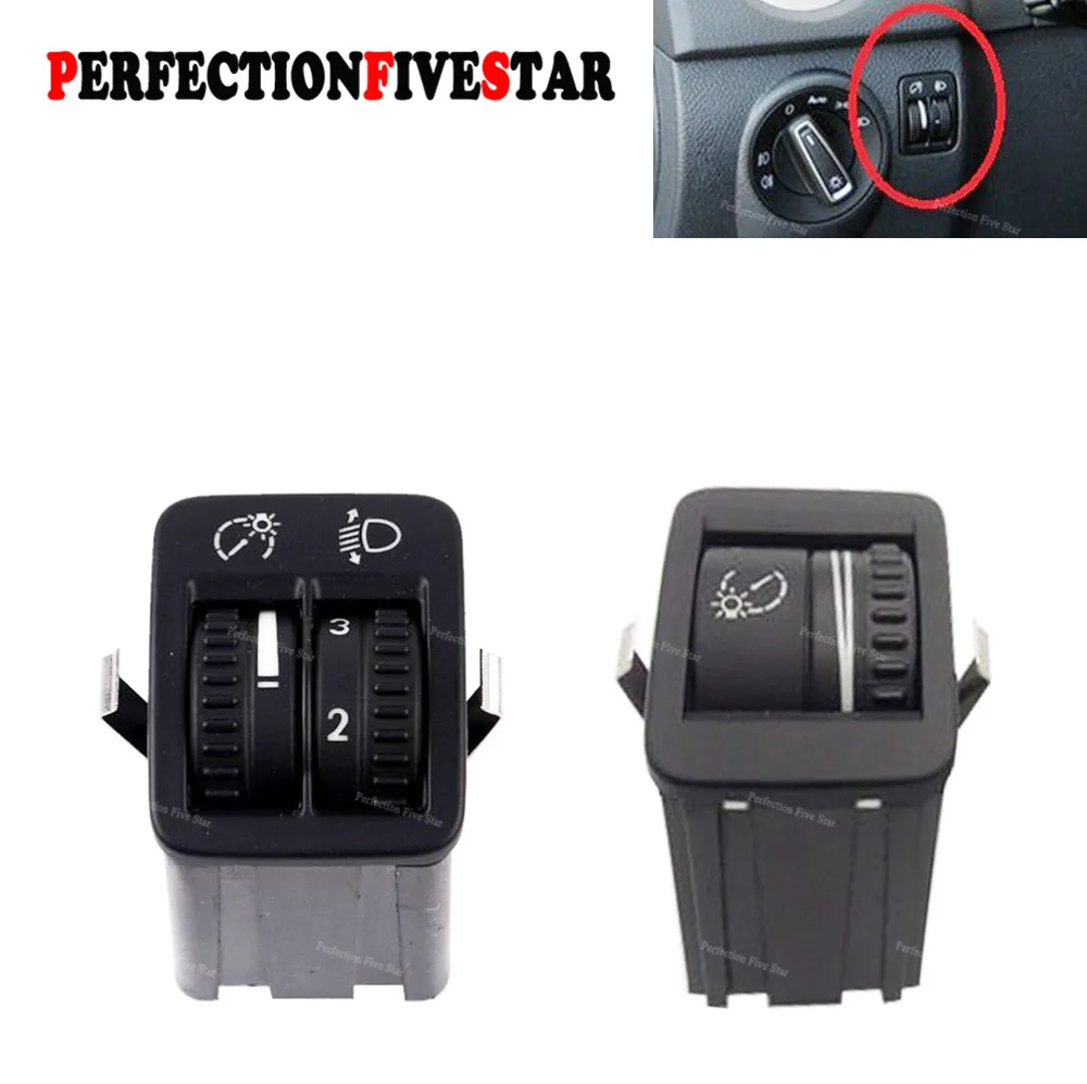

5N0941333 5ND941333 For Volkswagen Tiguan 2008 2009 2010 2011 2012 2013 2014 2015 Gauge Cluster Headlight Dimmer Switch