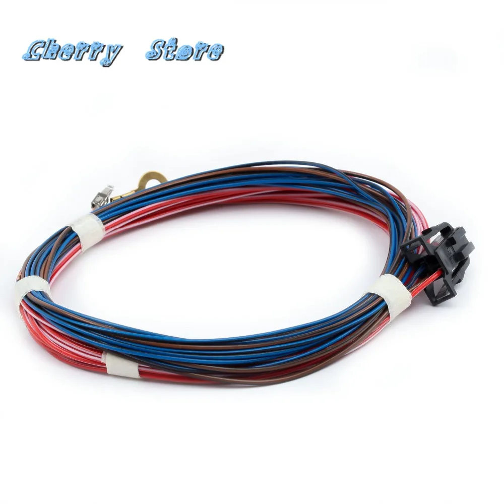 Новинка 56D 827 566 A камера заднего вида и комплект жгутов для VW Golf Tiguan Passat RCD 510 RNS