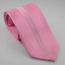 Yibei Coachella галстук розовый галстуки для мужчин Серебряный в Вертикальную Полоску Gravatas masculinas жаккардовые микрофибры corbatas Формальные Ascot