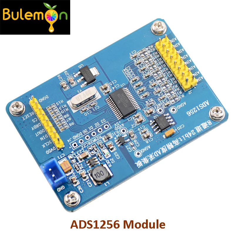 Модуль ADS1256 24 бит ADC AD Высокоточный карта сбора данных входное сопротивление и