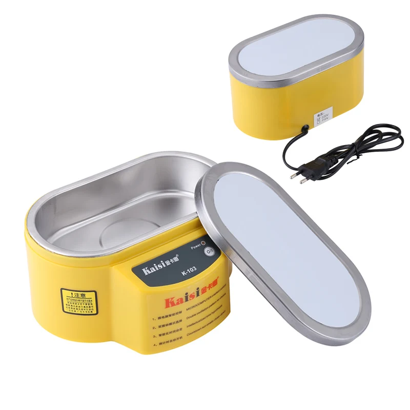 

220V 30W Advanced Ultrasonic Cleaner for Ornament Jewelry Glasses False Teeth Watches Electronic Components Cleaning Instrument