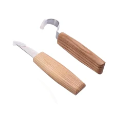2 шт. высокопрочный резак по дереву набор инструментов из нержавеющей стали резец по дереву используется для резки деревянных ложек