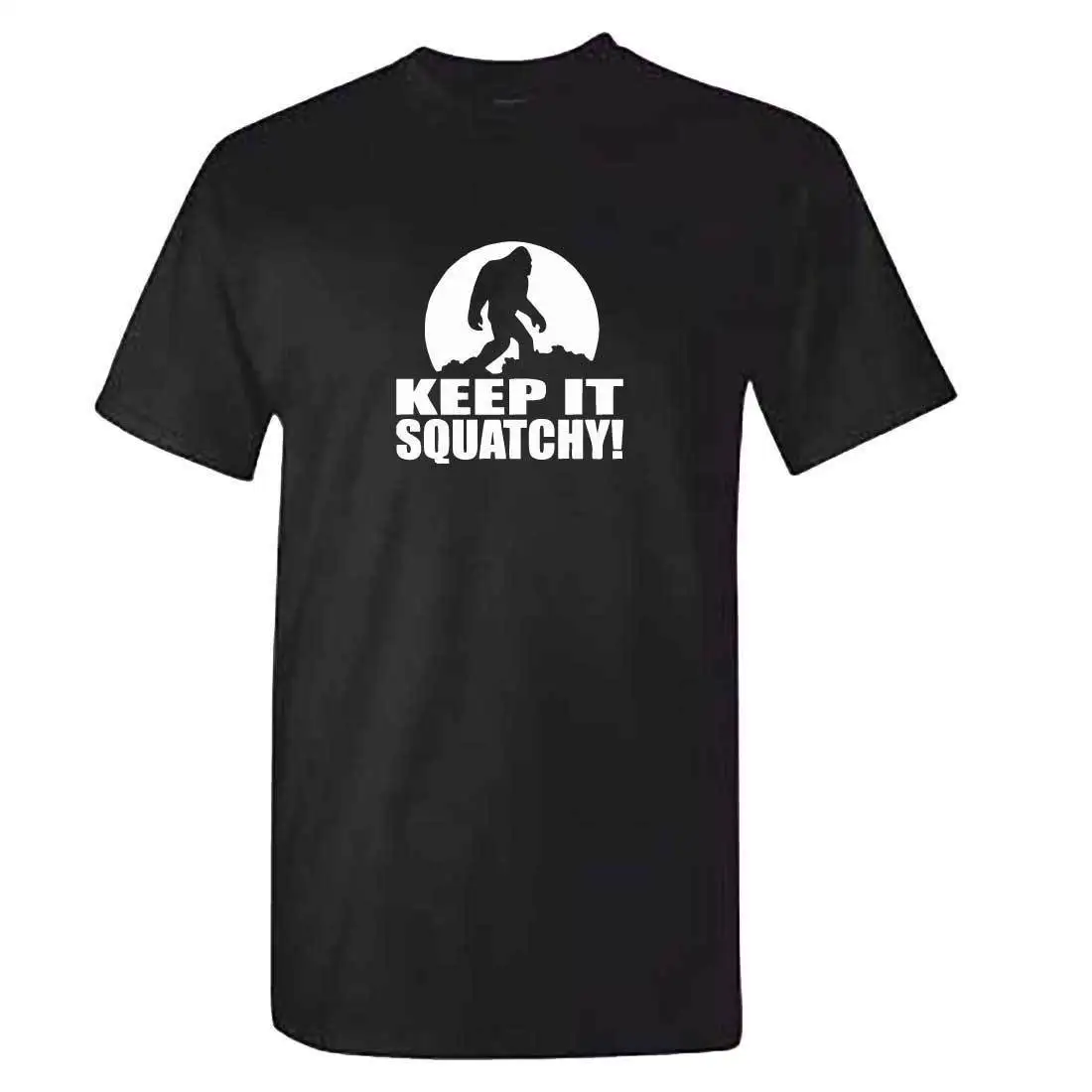 Футболка Sasquatch-унисекс футболка KEEP IS SQUATCY Big Foot Harry Hendersons из 100% хлопка топы оптовая