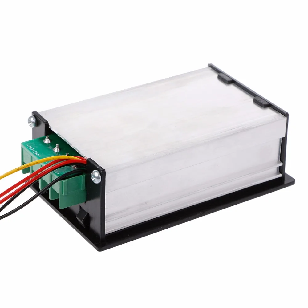PWM DC 6-60 V контроллер скорости двигателя 0-100 цифровой дисплей бесступенчатое регулирование скорости