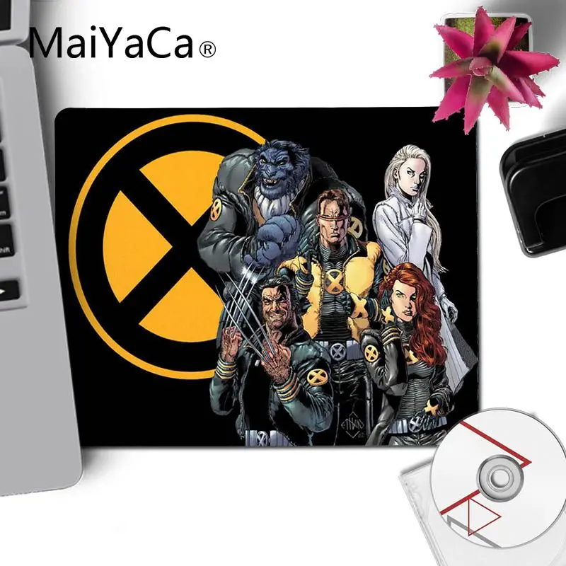 MaiYaCa Новый Дизайн Marvel X-men Силиконовый коврик для мышки игра резиновая мышь прочный коврик для мыши на стол