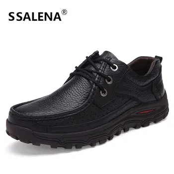 

Size 38-48 Leather Shoes Mens Casual Shoes High Quality Fashion Business Shoes Comfortable Flats Male Loafers #D096