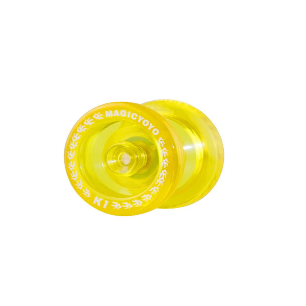 MAGICYOYO K1 Spin ABS профессиональные аксессуары для йо-йо мяч с веревкой YO-YO Классические игрушки подарок для детей - Цвет: Yellow