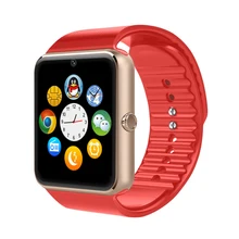 2016 Bluetooth Smart Uhr GT08 tragbare geräte Smartwatches Unterstützung Sim Karte MP3 Für Samsung Huawei ios Android telefon pk DZ09
