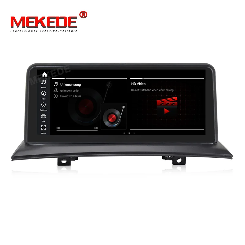 Cheap 4G LTE android9.0 8 cores 4GB+64GB Car tape recorder GPS navigation Player for BMW X3 E83 2004-2010 Original car without screen 1