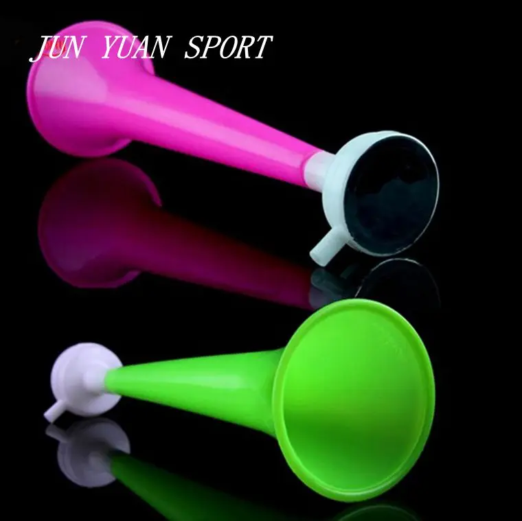 شحن مجاني التشجيع جودة عالية مروحة الأبواق الفوفوزيلا كرة القدم مروحة الهتاف لكرة البوق مكبر