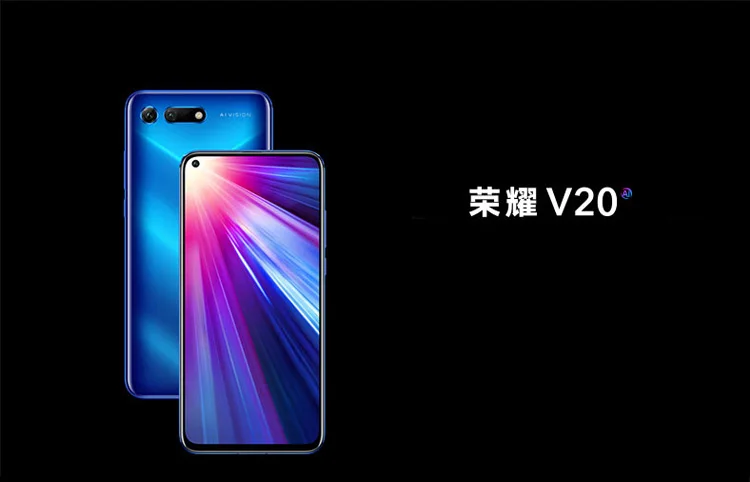 Huawei Honor V20 смартфон NFC Быстрая зарядка мобильного телефона жидкостного охлаждения Kirin 980 Android 9,0 6,4 дюйма Экран 4000 mAh Батарея