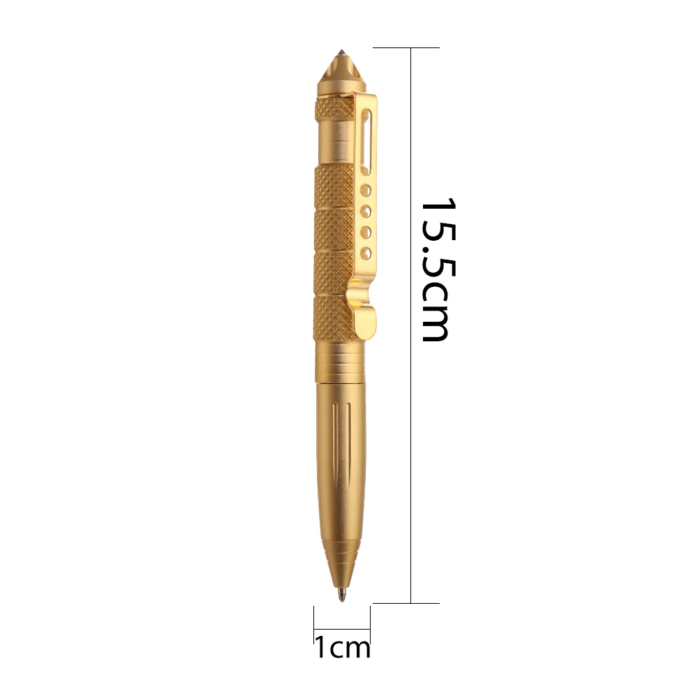 Вольфрамовая сталь, шариковая ручка для самозащиты, защитная тактическая ручка, металлическая шариковая многофункциональная ручка, ручка для инструментов
