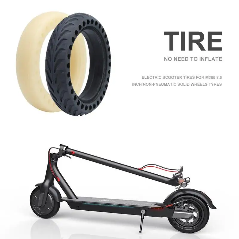 

Shock Absorption Electric Scooter Rubber Tires for Xiaomi M365 8.5 inch Damping Non-Pneumatic Skateboard Solid Wheels Tyres