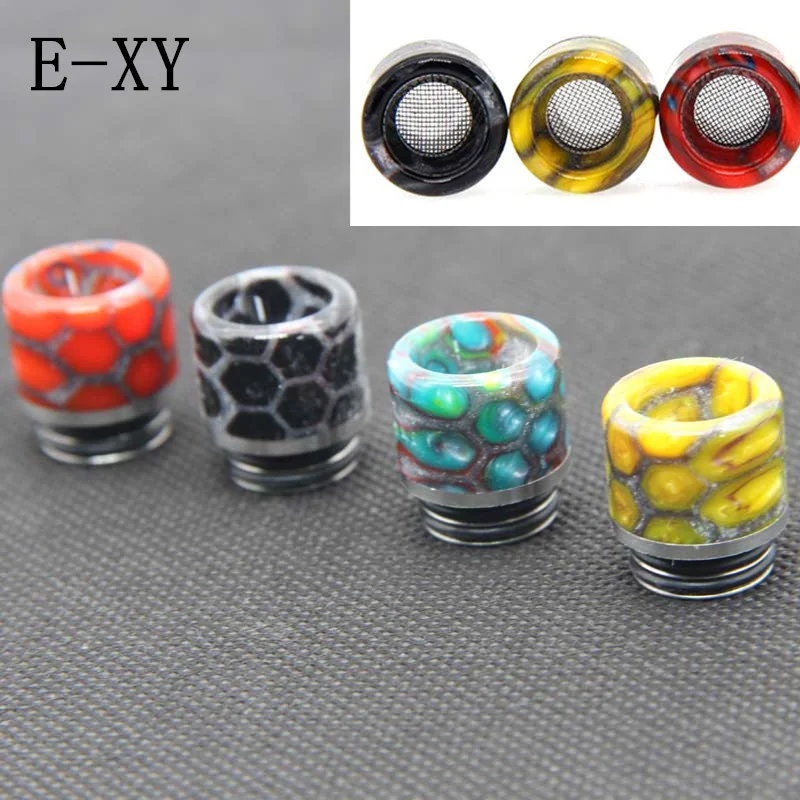 

E-XY 810 Anti-frying Oil Drip tip Resin 810 Drip Tip Snake Resin For RDA RTA Tank E Cigarettes Vape Accessories