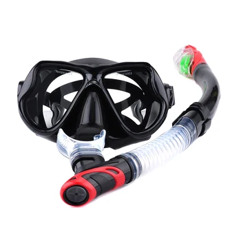 

Summer Dry Snorkel Goggles Set Wide View Anti-Leaking Anti-UV Swimming Glasses Diving Mask YS-BUY