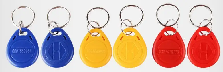 RFID Близость EM карты брелок 125 кГц, Форма карты, брелоки метки, мин: 500 шт