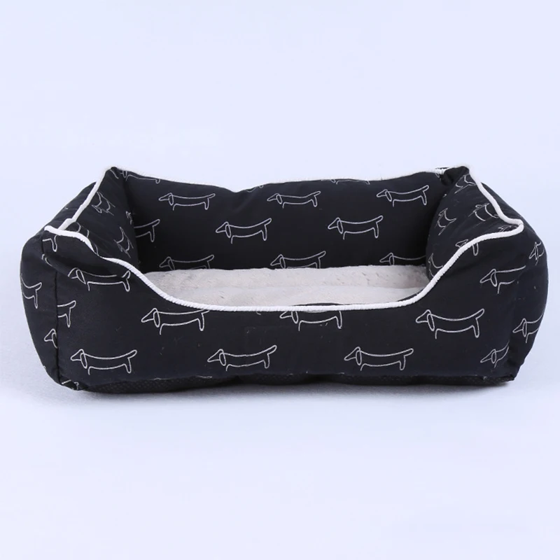 Round Soft Coral Fleece Dog Cat Bed Mats Pet Cat Sofas Dog ...