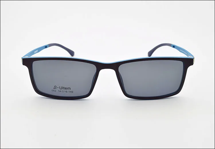 Ультра-светильник, очки на магнитной застежке, солнцезащитные очки, очки для близорукости, поляризационные солнцезащитные очки, функциональные очки Ultem Uv 400, jkk042