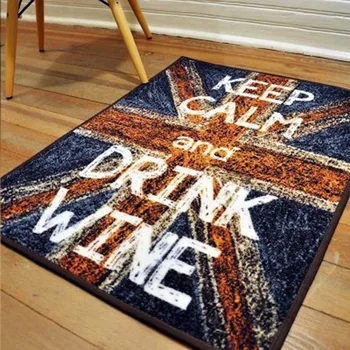

Sand Painting British Flag Trend Carpet Anti-slip Mat 020 Y