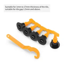 50 шт. система выравнивания плитки плиточные прокладки для настенной плитки пола, система выравнивания резьбы, локатор, разделители DIY Инструменты