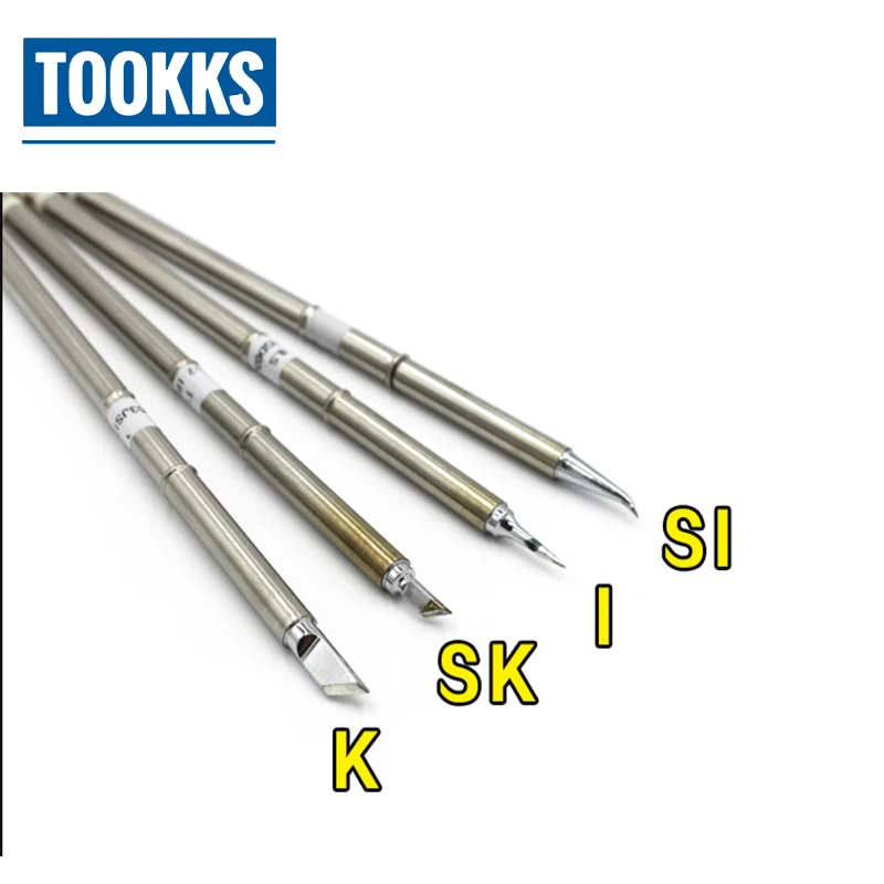 

4 pcs /lot T12 Series Soldering Iron Tips Welding Solder Station Tip Replace For HAKKO