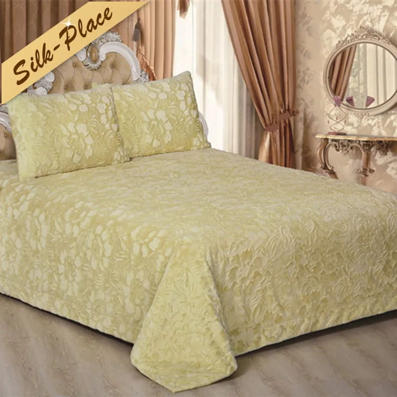 SILK PLACE Cheap High Quality Hot Sale 220x240cm Brand Plaid Blanket