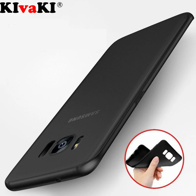 

Ultra Thin Silicone Cover Case For Samsung Galaxy S8 S9 Plus S6 S7 Edge A5 J3 J5 J7 2016 2017 A6 A8 A9 J4 J6 J8 2018 Soft Case