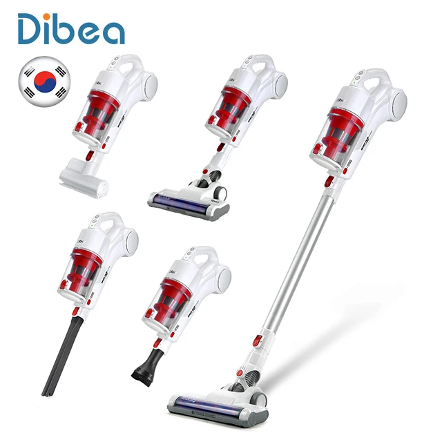 

Dibea DW200 Pro 2 In 1 Cordless Handheld Stick Vacuum Cleaner Powerful Suction Fast Cleaning Large Capacity Dust Collector
