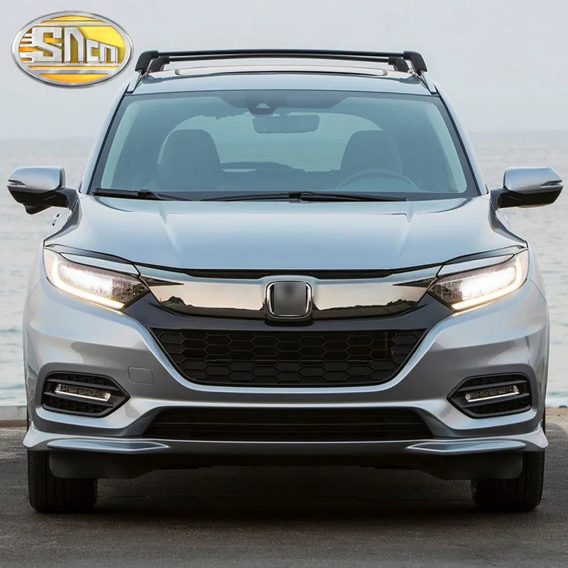  LED DRL For Honda HRV HR-V 2018 2019 Vezel Daytime Running Light Fog Lamp with Yellow Turning Signa - 33025655009