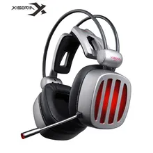 XIBERIA S21 Gaming Headset USB 7.1 Surround Sound Stereo Deep Bass Headphones with Microphone LED Light for PC Computer Gamer XIBERIA S21 Gaming Headset USB 7.1 Surround Sound Stereo Deep Bass Headphones with Microphone LED Light for PC Computer Gamer