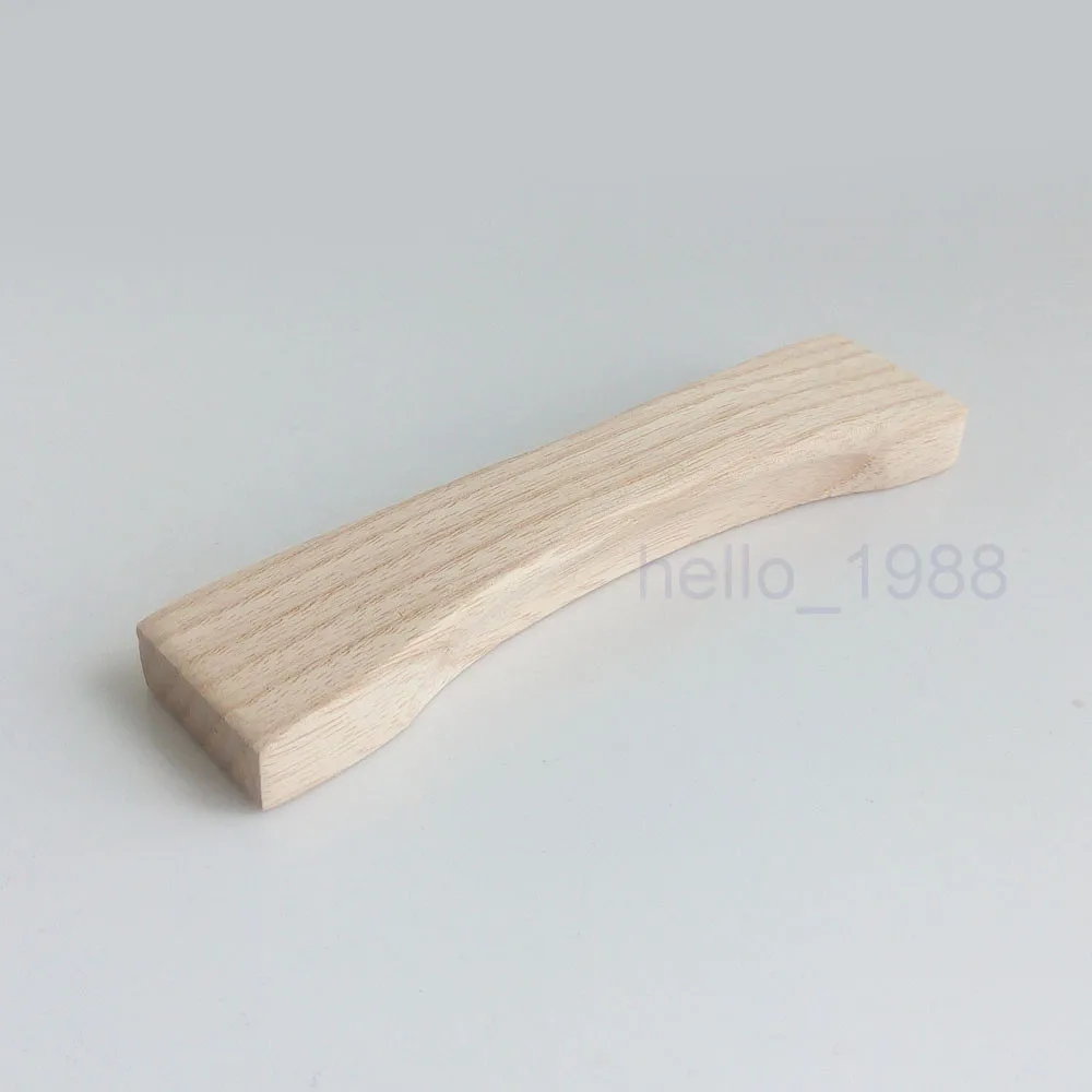 64mm Hole Spacing No Paint Wooden Handle Furniture Kitchen