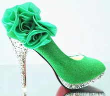 Green Women Shoes Women Pumps Wedding Shoes Glitter Gorgeous Bridal Shoes Crystal Red Bottom High Heels Sexy Womens Shoes Woman цена Green Women Shoes Women Pumps Wedding Shoes Glitter Gorgeous Bridal Shoes Crystal Red Bottom High Heels Sexy Womens Shoes Woman цены онлайн