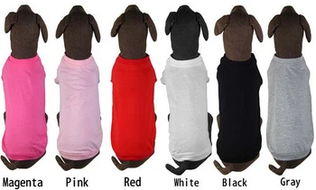 

Spring summer large dog fashion vest pet clothing shirts big dogs costume pets products apparel 1pcs XS S M L XL