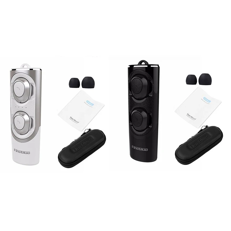 Fineblue Беспроводные Бизнес стерео handfree спортивные музыкальные наушники bluetooth с
