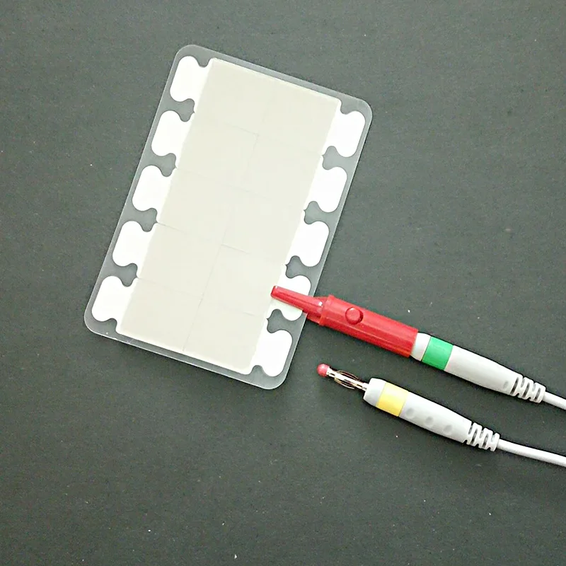 50pcs Disposable ECG EKG accessories the patient EKG clip-on electrode pad