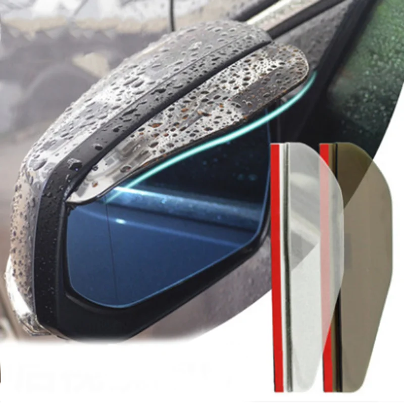 Стайлинг автомобиля зеркало заднего вида дождь брови для Volkswagen VW Polo t4 t5 golf 4 golf 7 vw Jetta Gol Fox CrossFox