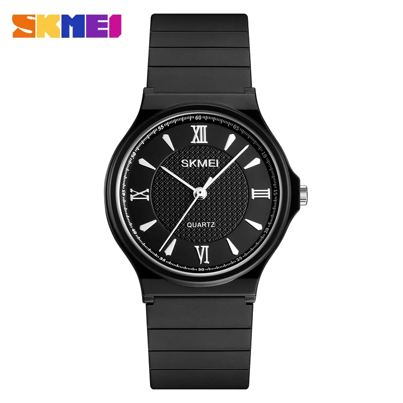 

SKMEI Fashion ladies Watches Elegant Women Quartz Watch Simple Style PU Strap Waterproof Clock Women Watches Relogio Feminino