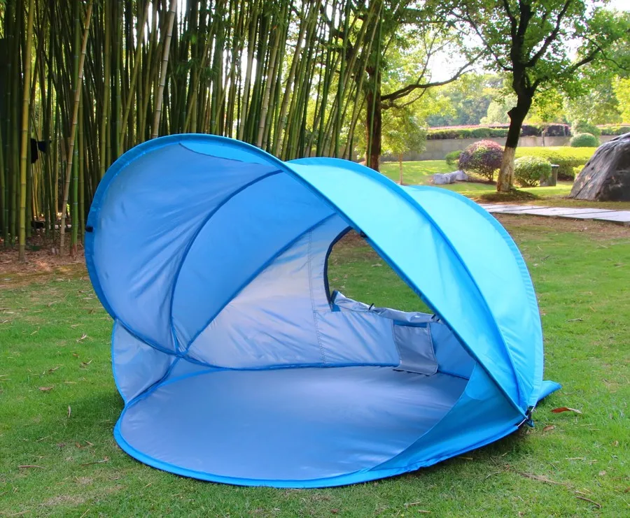 Beach Sunscreen Sunshade Automatic Outdoor Speed Open Collapsible Fishing Double Camping Tent camping tent