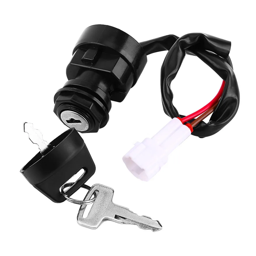

2 Pin Motorcycle Motocicleta ATV Ignition Key Switch For Yamaha YFM 350 Bruin 660R 700R Raptor 350X Warrior
