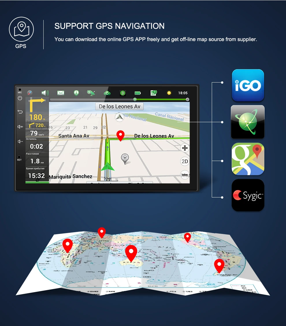 Perfect AUTOTOP Android 8.1 Haval Hover Greatwall Great wall H5 H3 Car DVD GPS 4G WiFi Bluetooth 2 Din Navigation Radio Car Multimedia 5