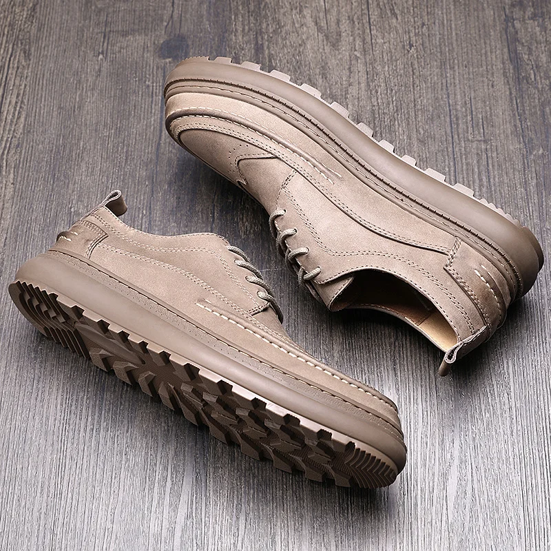 

MYCOLEN Spring Autumn Men Formal Leather Shoes Men Business Dress Shoes Anti-Slip Handmade Wedding Shoes Men Chaussure Homme